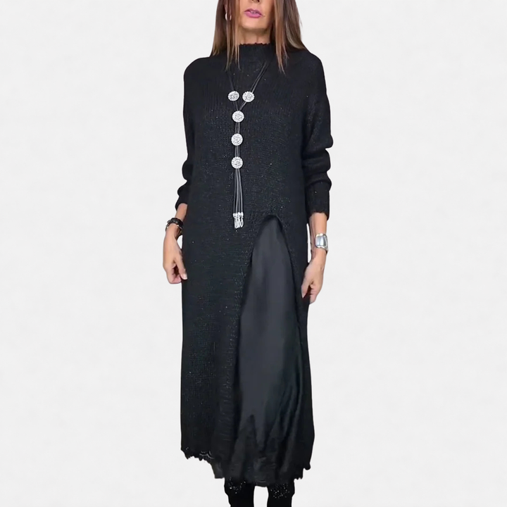 Seraphine | Elegant Layered Sweater & Dress Set