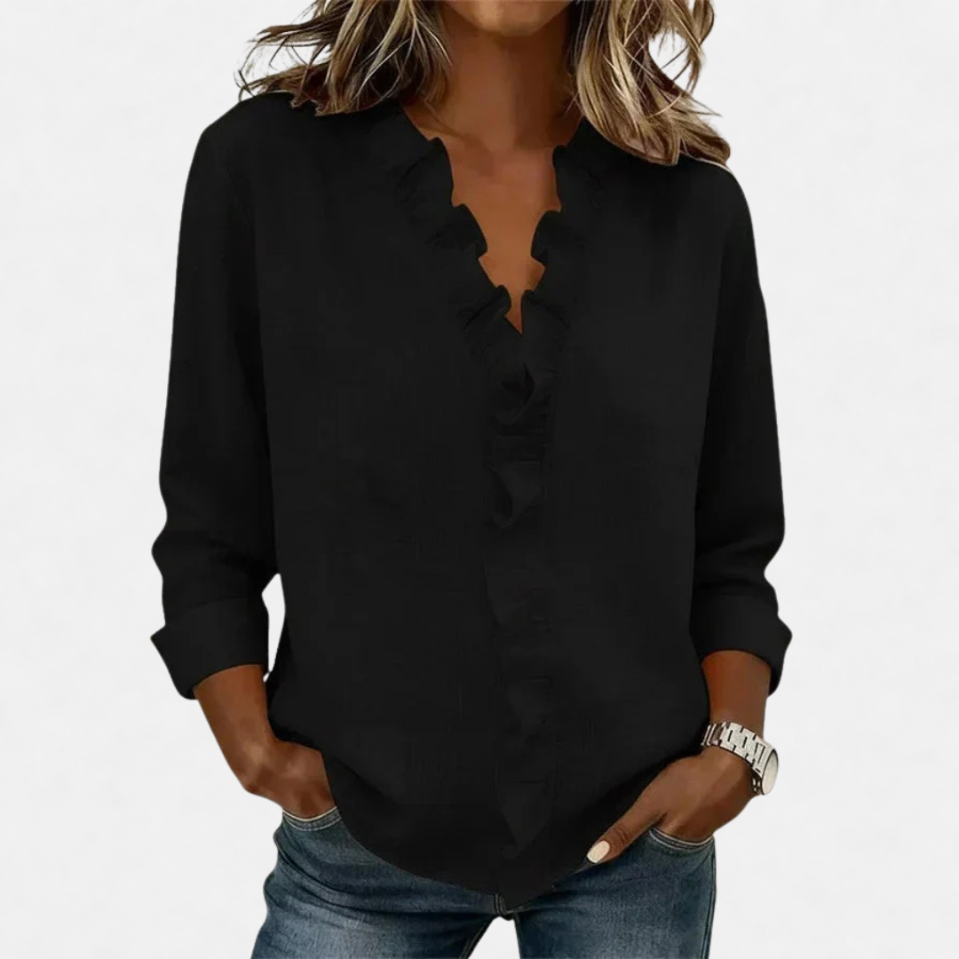Charlotte | V-Neck Blouse