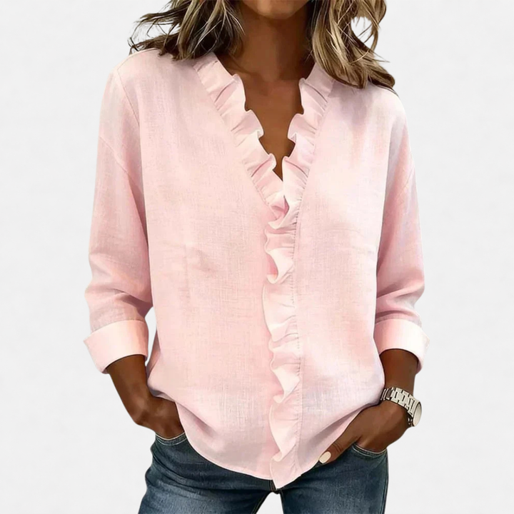 Charlotte | V-Neck Blouse