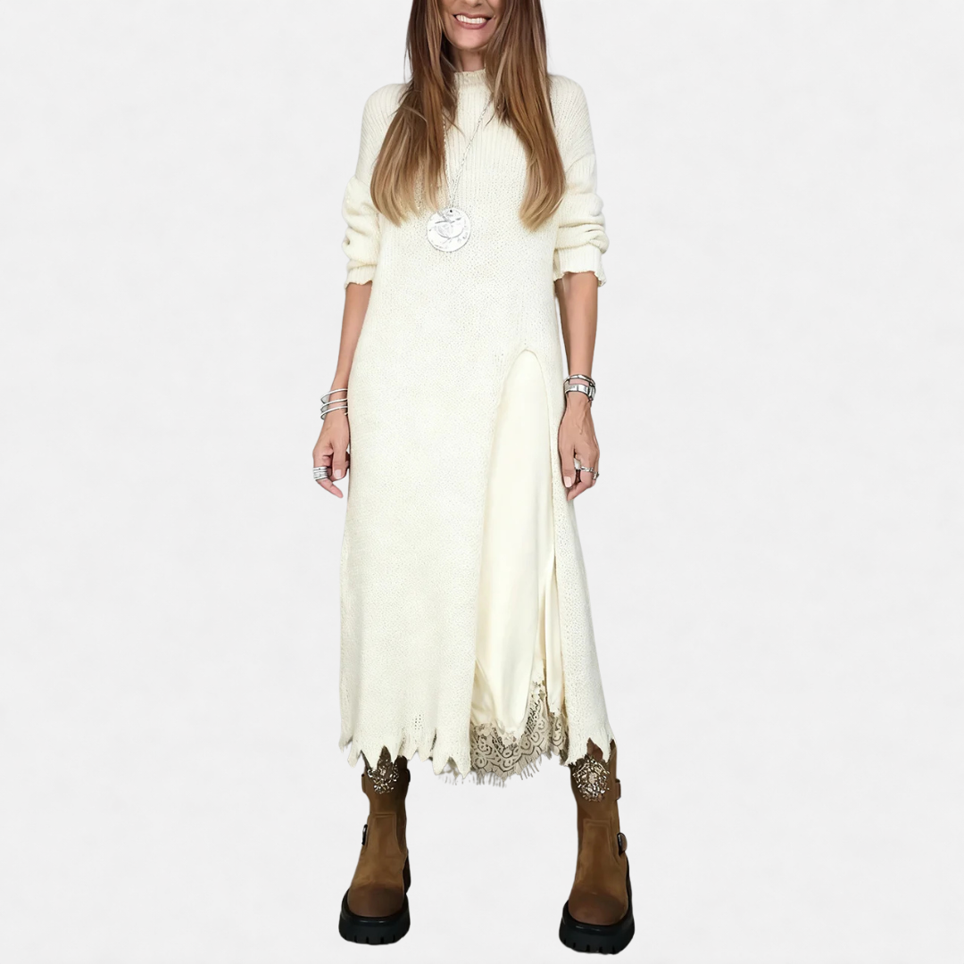 Seraphine | Elegant Layered Sweater & Dress Set