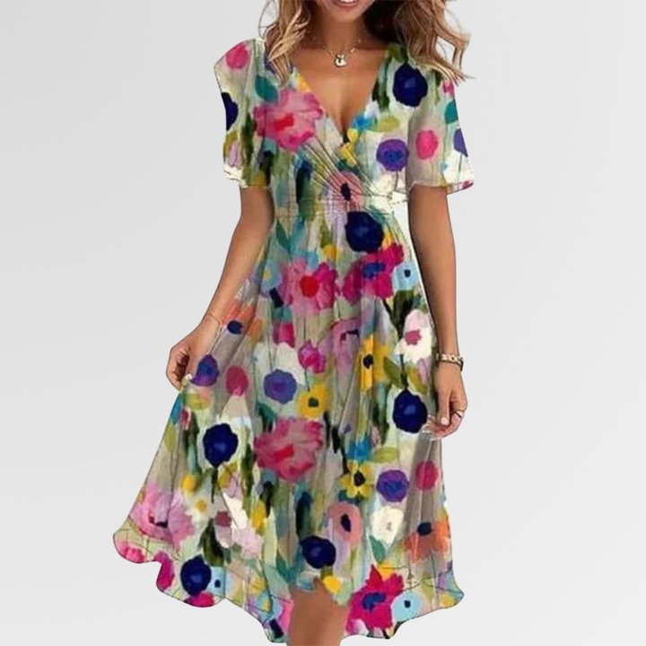 Matilda | Summer Dress With Belly Cover