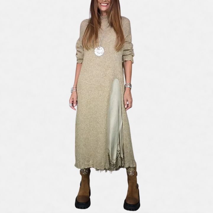 Seraphine | Elegant Layered Sweater & Dress Set