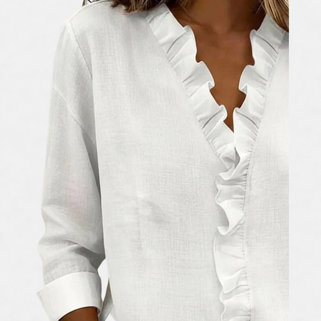 Charlotte | V-Neck Blouse