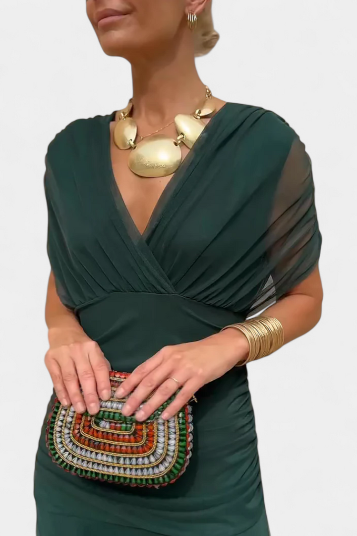 Clara | Elegant V-neck Dress